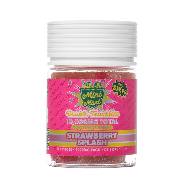 Hidden Hills Double Troublez Gummies 10000mg - Smoke empire