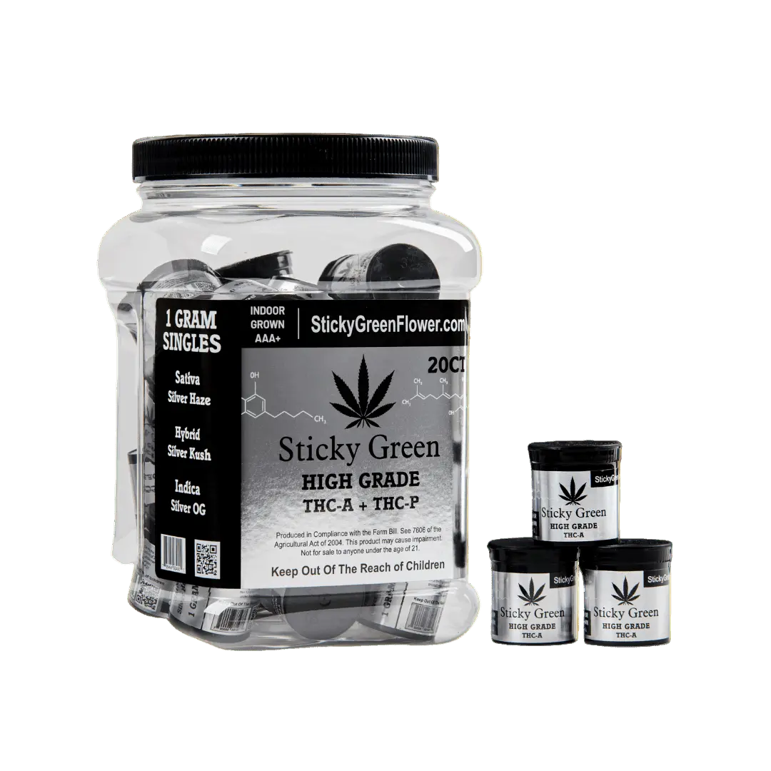 High Grade Flower – 20 Pack (1g Each) - Smoke empire