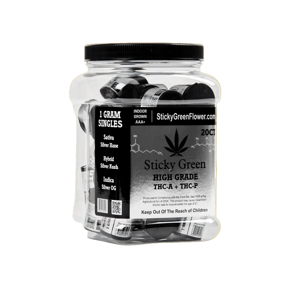 High Grade Flower – 20 Pack (1g Each) - Smoke empire