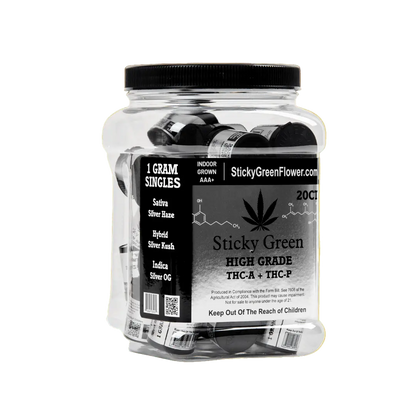 High Grade Flower – 20 Pack (1g Each) - Smoke empire