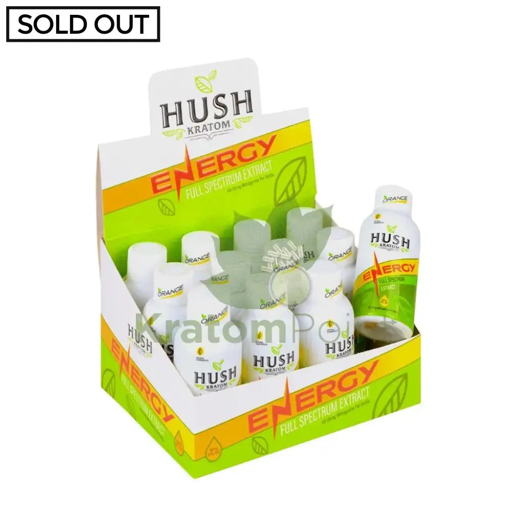 Hush Kratom Energy Shot 60ml, 1 bottle - Smoke empire