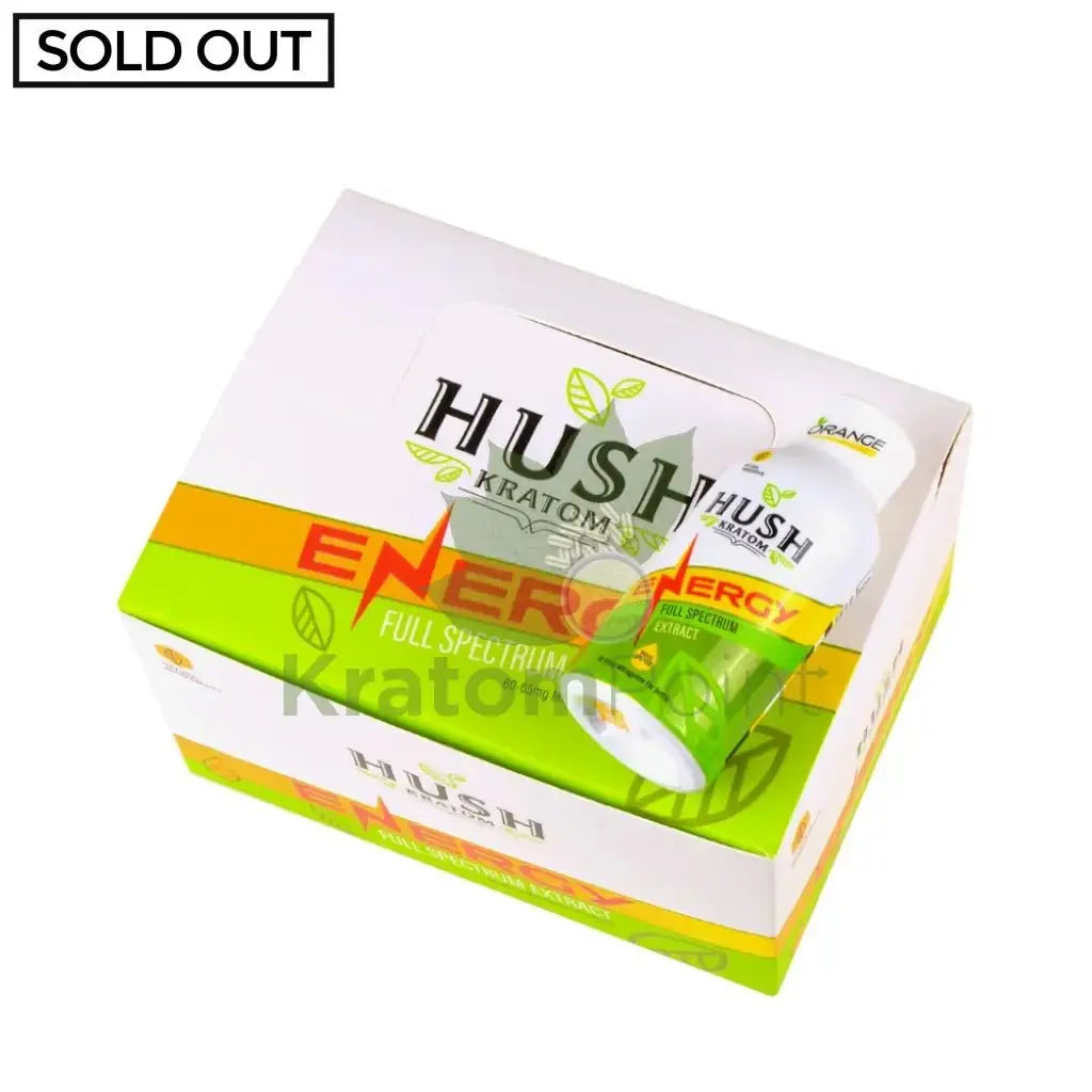 Hush Kratom Energy Shot 60ml, 1 bottle - Smoke empire