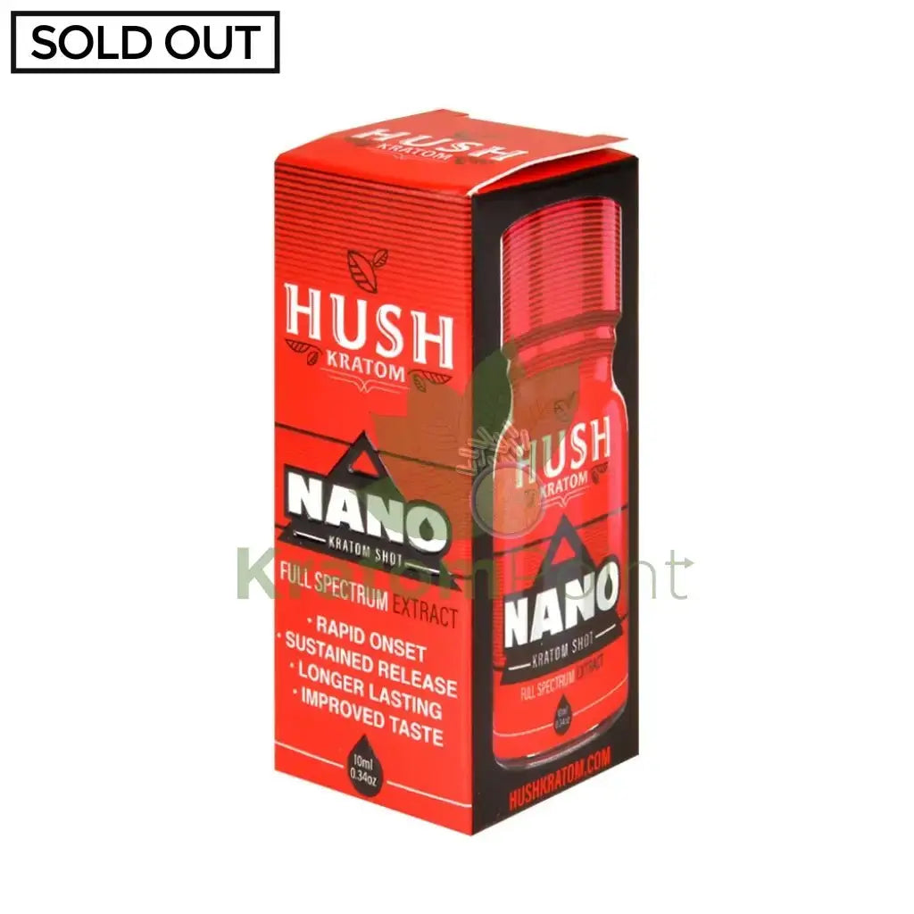 Hush Kratom Nano Shot 10ml, 1 bottle - Smoke empire