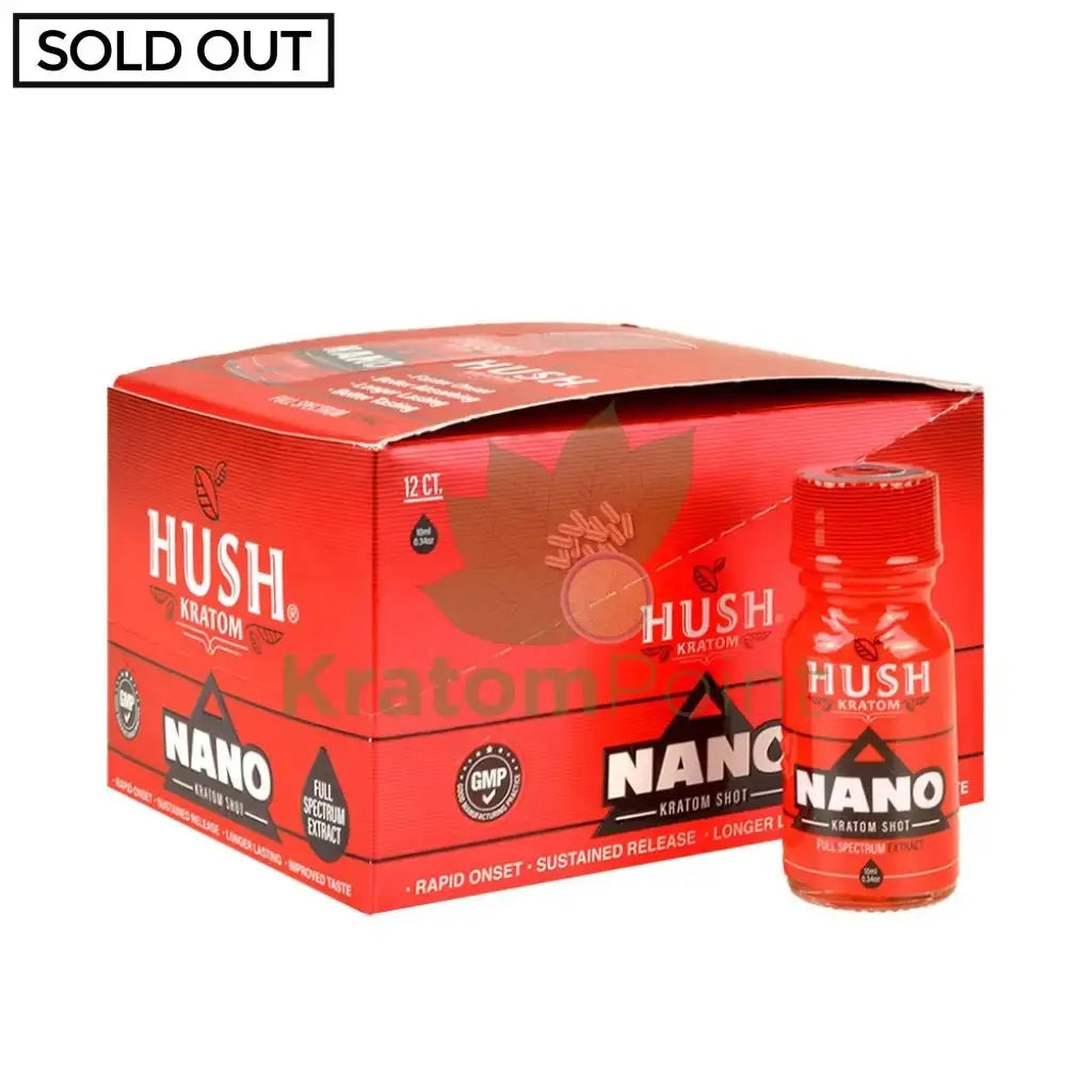 Hush Kratom Nano Shot 10ml, 1 bottle - Smoke empire