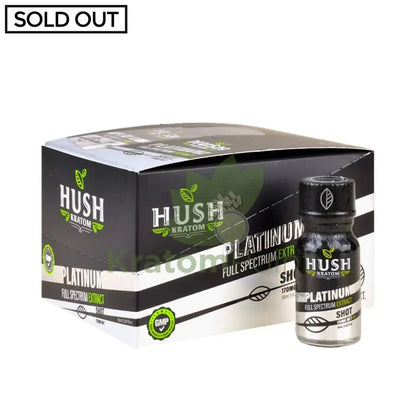 Hush Kratom Platinum Shot 10ml, 1 bottle - Smoke empire