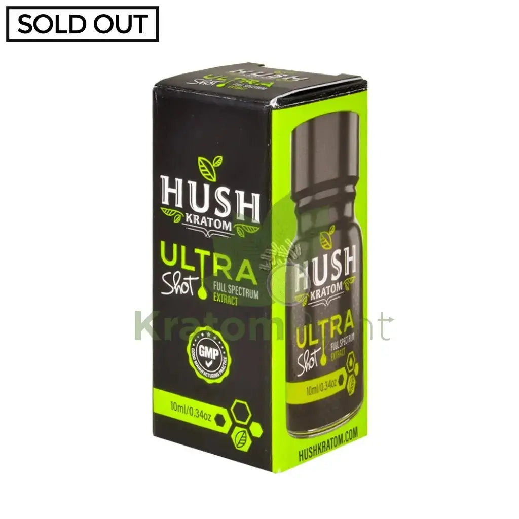 Hush Kratom Ultra Shot 10ml, 1 bottle - Smoke empire
