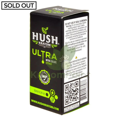 Hush Kratom Ultra Shot 10ml, 1 bottle - Smoke empire