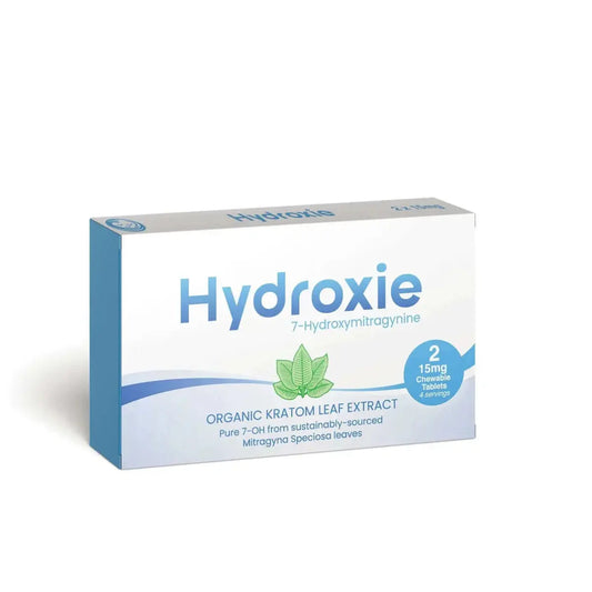 Hydroxie 7-Hydroxymitragynine Chewable Tablets – 2 Count (15mg Each) | Kratom Empire - Smoke empire
