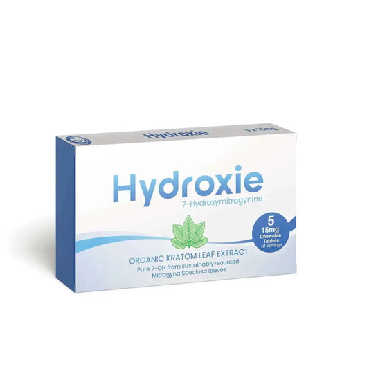 Hydroxie 7-Hydroxymitragynine Chewable Tablets – 5 Count (15mg Each) - Smoke empire