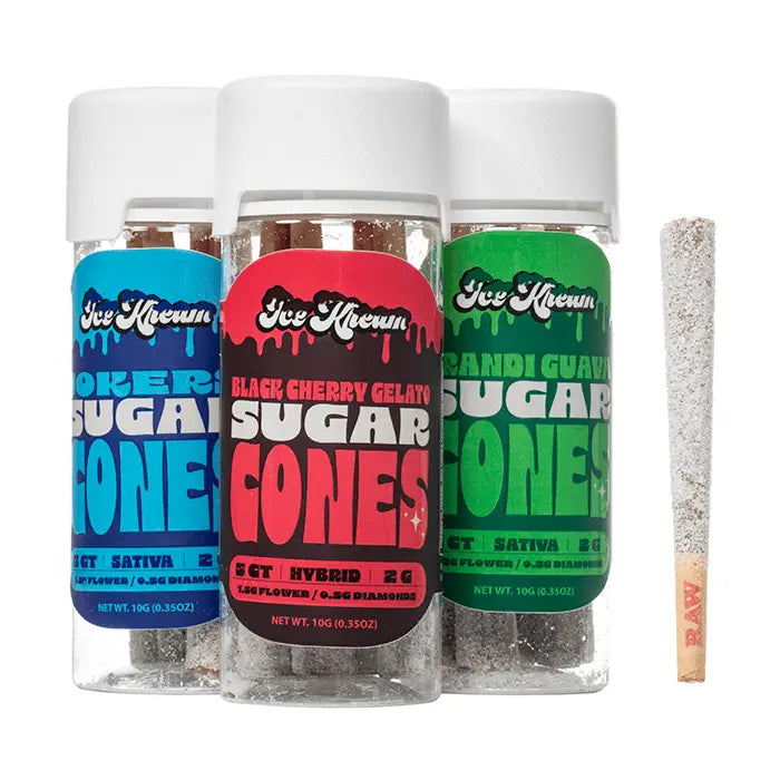 Ice Kream THCA Sugar Cone Prerolls 10G Pack - Smoke empire