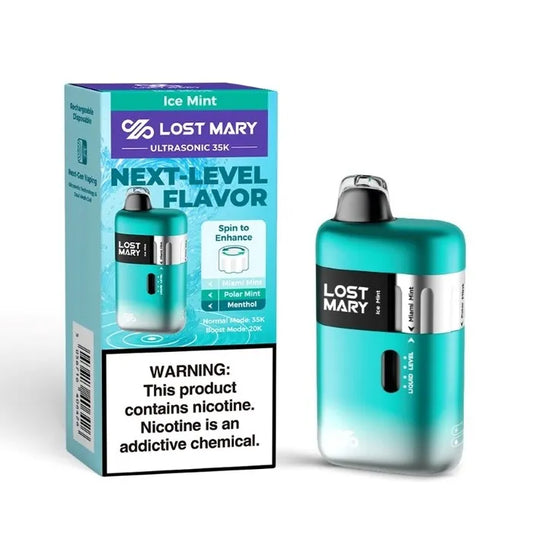 Ice Mint Lost Mary Ultrasonic 35K Flavor