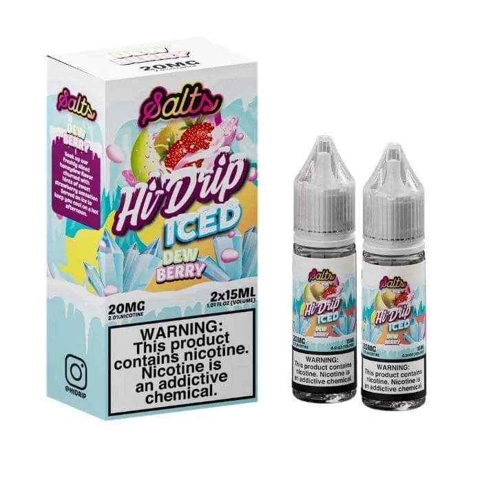 Iced Dew Berry by Hi Drip Salt Nic