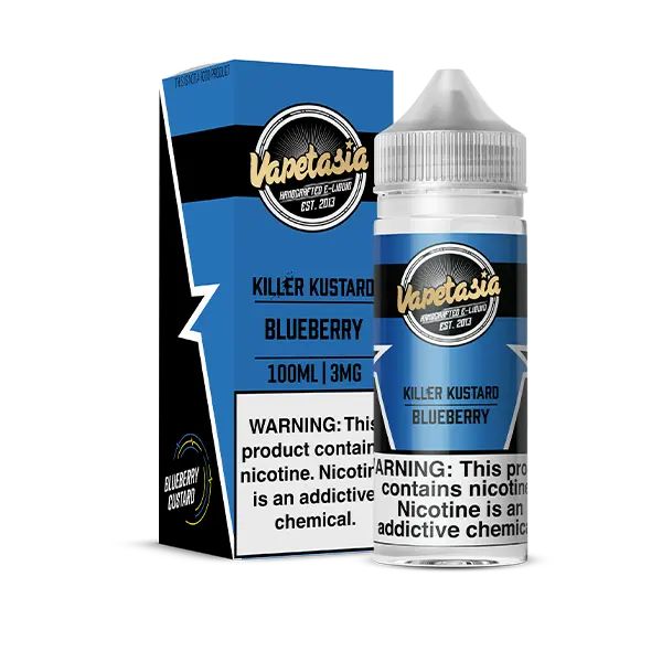 Vapetasia Killer Kustard Blueberry eJuice - Smoke empire