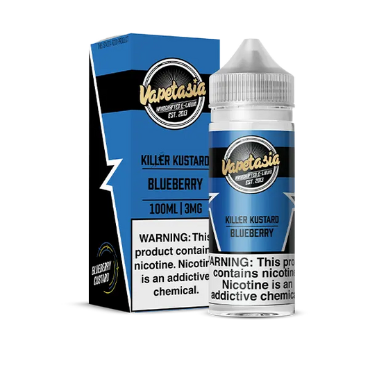 Vapetasia Killer Kustard Blueberry eJuice - Smoke empire