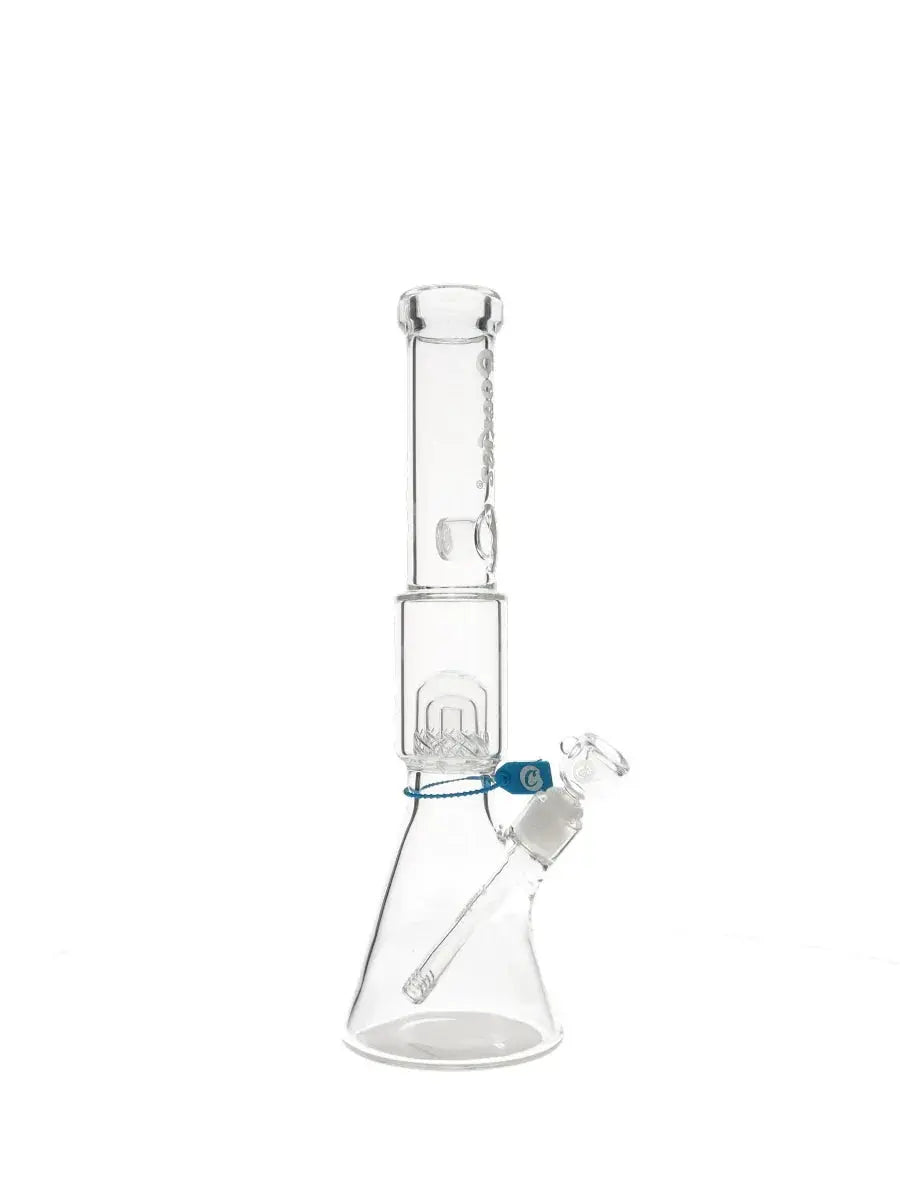 Cookies 17'' Beaker 2 Da Dome Waterpipe - Clear Logo - Smoke empire