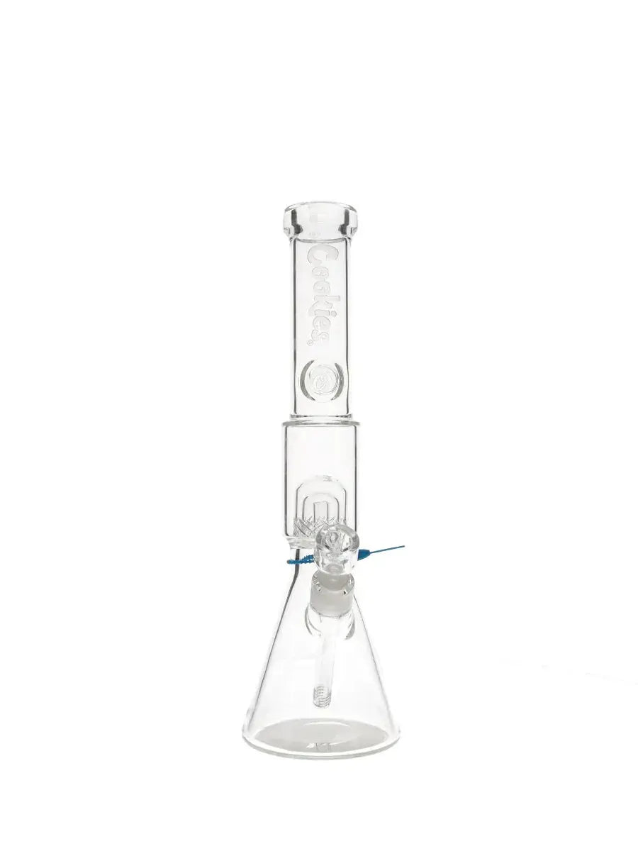 Cookies 17'' Beaker 2 Da Dome Waterpipe - Clear Logo - Smoke empire