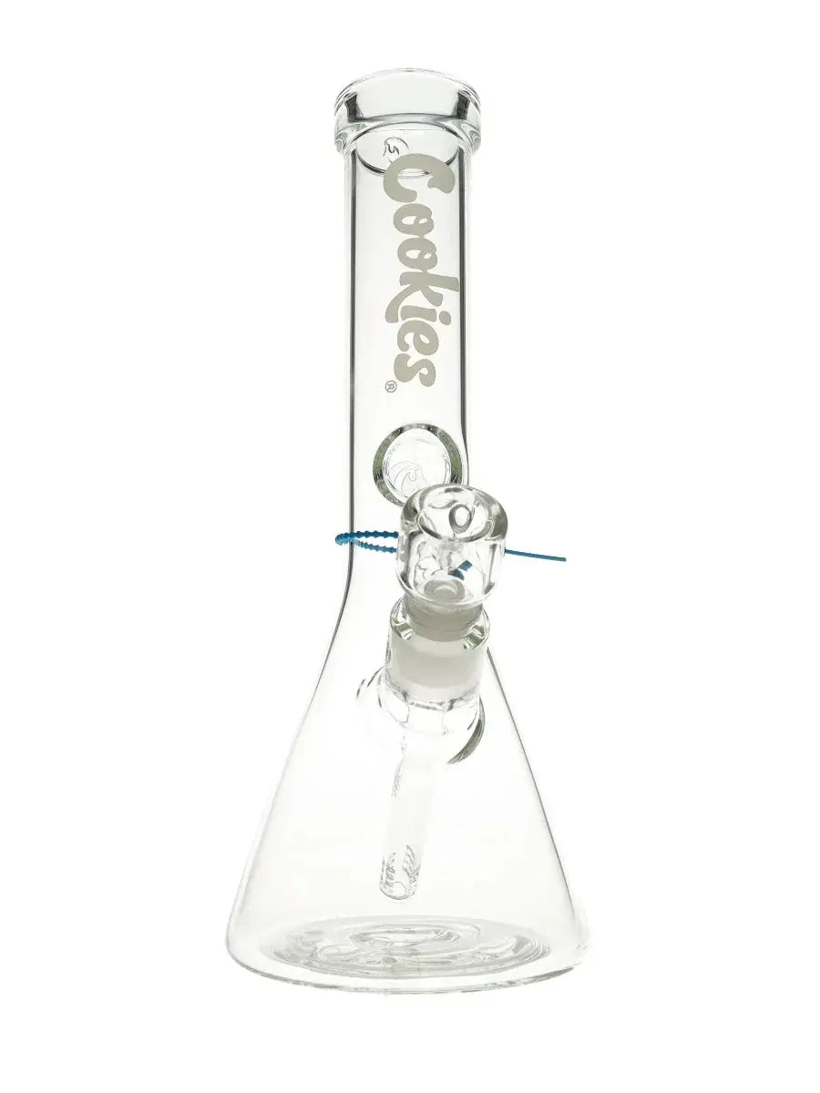 Cookies 13'' Original Beaker Waterpipe - White Logo - Smoke empire