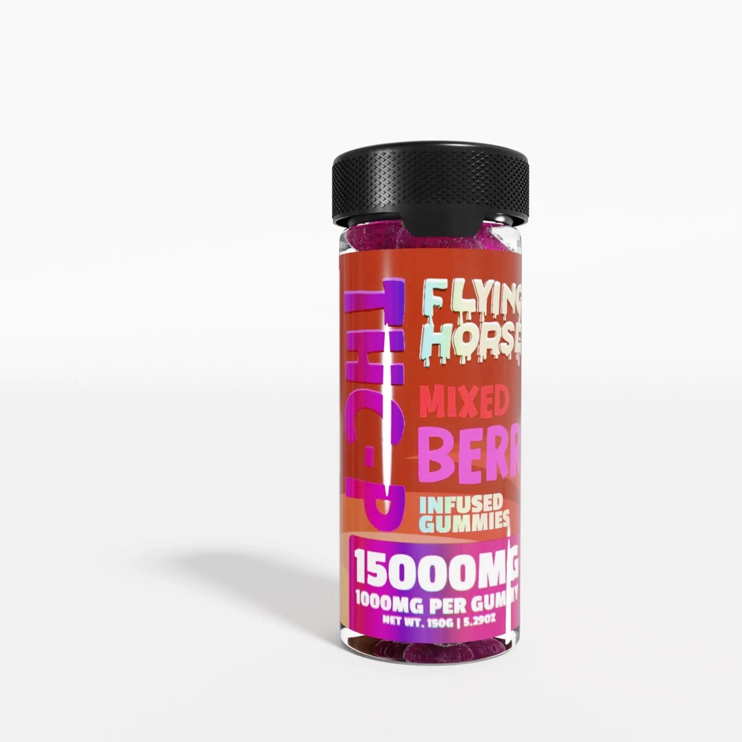 Flying Horse Exotic Blend Gummies 15000mg THCA - Smoke empire