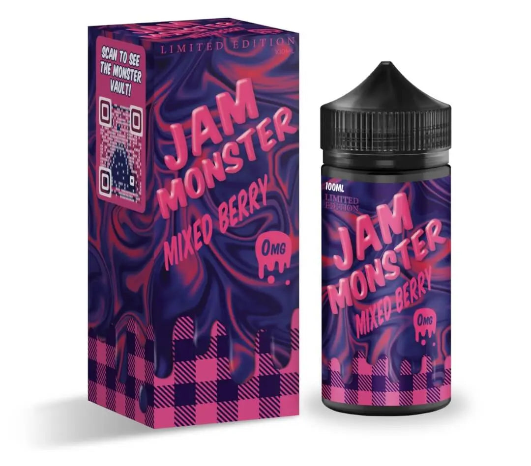 Jam Monster Mixed Berry eJuice - Smoke empire