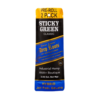 Jet Fuel Gelato Deep Roots Pre Rolls (Hybrid) - Smoke empire