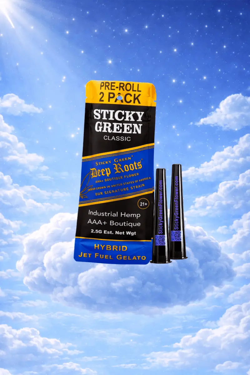 Jet Fuel Gelato Deep Roots Pre Rolls (Hybrid) - Smoke empire