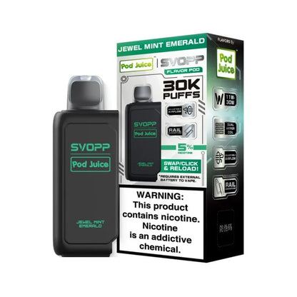 OXBAR x Pod Juice Svopp 30K Puff Vape Replacement Pod Cartridge OXBar Vapes