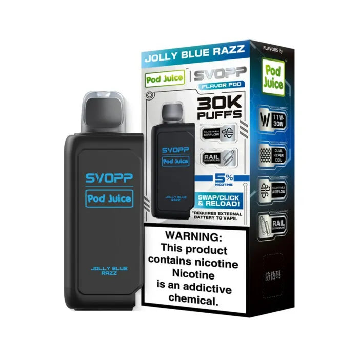 OXBAR x Pod Juice Svopp 30K Puff Vape Replacement Pod Cartridge OXBar Vapes