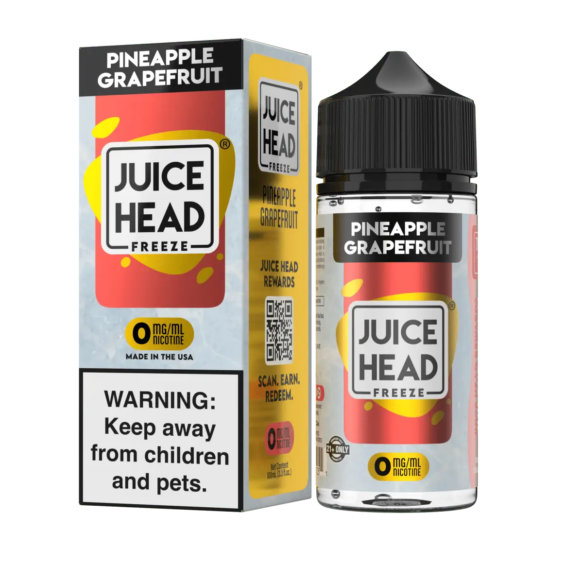 Juice Head Freeze Pineapple Grapefruit eJuice - Smoke empire