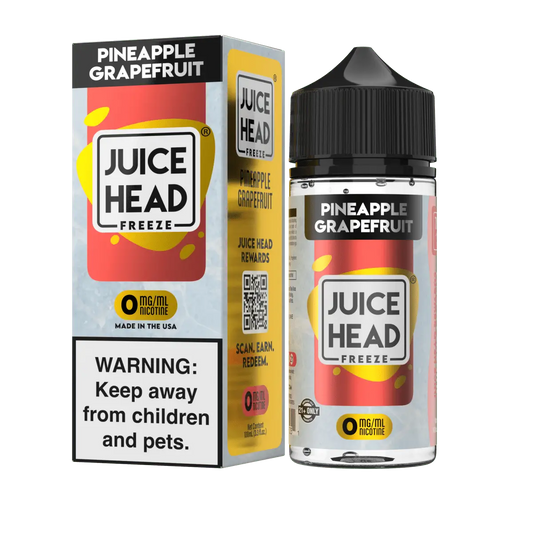 Juice Head Freeze Pineapple Grapefruit eJuice - Smoke empire