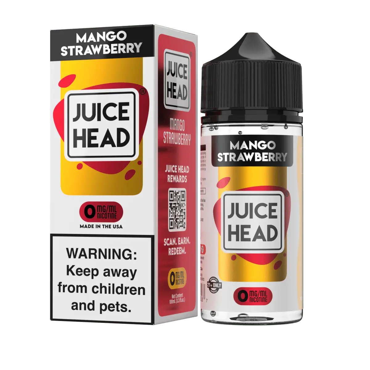 Juice Head Mango Strawberry eJuice - Smoke empire