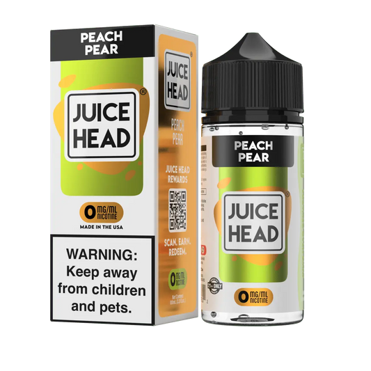 Juice Head Peach Pear eJuice - Smoke empire