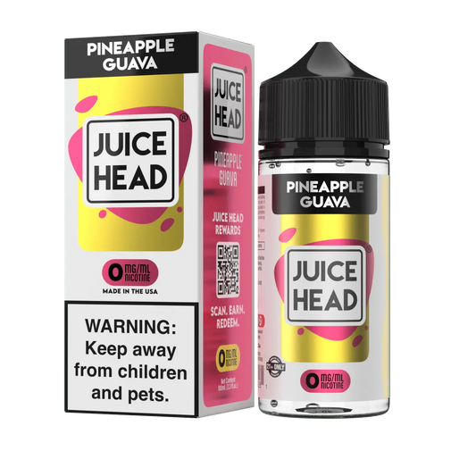 Juice Head Pineapple Guava eJuice - Smoke empire
