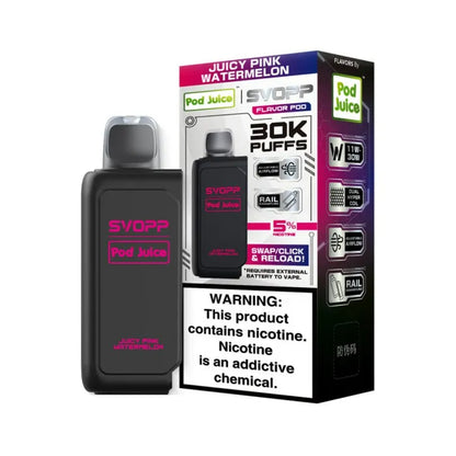 OXBAR x Pod Juice Svopp 30K Puff Vape Replacement Pod Cartridge OXBar Vapes