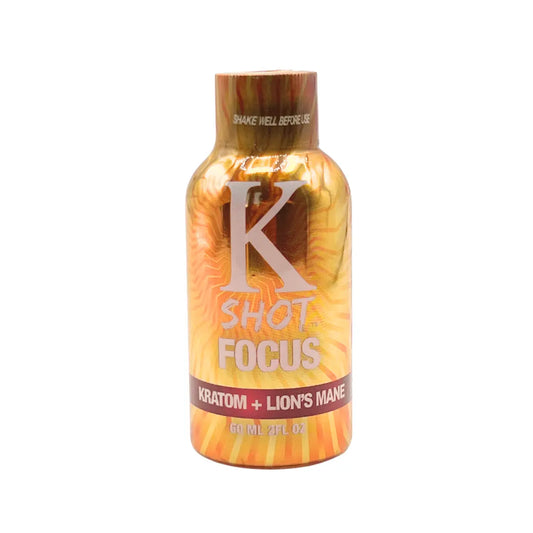 K Shot Focus Kratom + Lion’s Mane Shot 60ml - Smoke empire