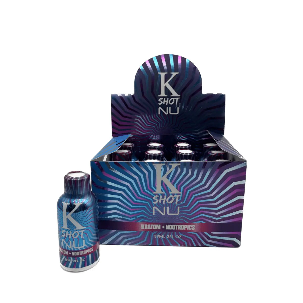 K Shot Nu Kratom Shot -2FL Oz /PC - Smoke empire