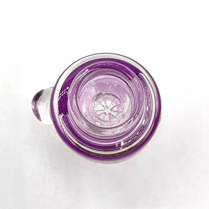 Kandy 14mm Glycerin Glass Bowl, Male Freeze - Smoke empire