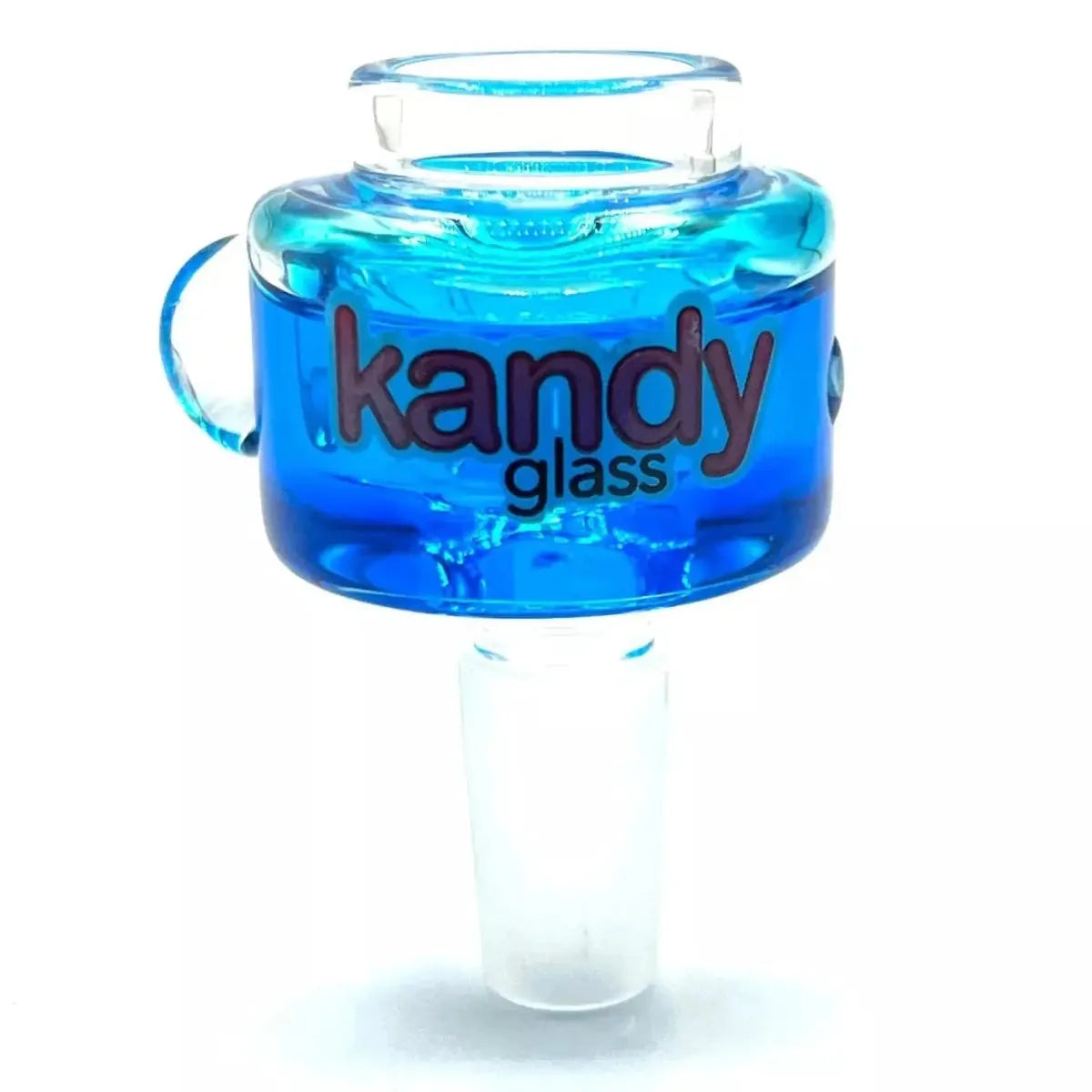 Kandy 14mm Glycerin Glass Bowl, Male Freeze - Smoke empire