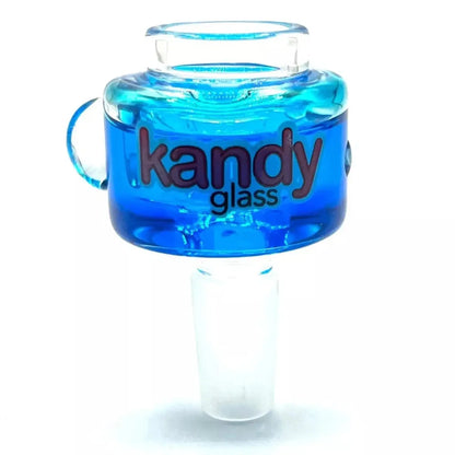 Kandy 14mm Glycerin Glass Bowl, Male Freeze - Smoke empire