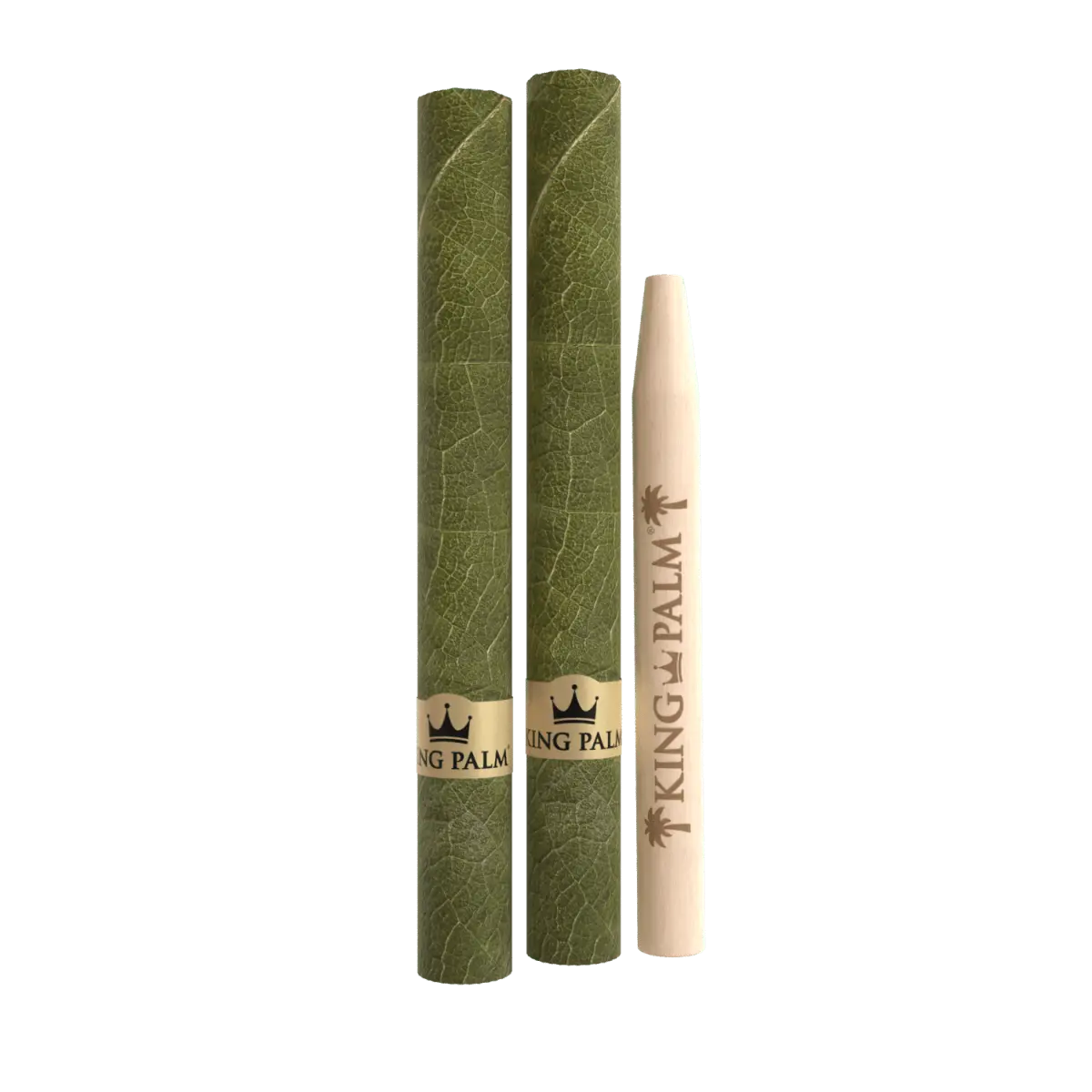 King Palm - Leaf Tubes Minis Rolls 1 Gram - 2 Counts Per Pack - 20 Packs Per Box - Smoke empire