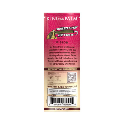 King Palm - Leaf Tubes Minis Rolls 1 Gram - 2 Counts Per Pack - 20 Packs Per Box - Smoke empire