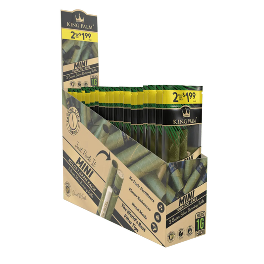 King Palm Mini Rollies - 2 Per Pack - 20 Packs Per Display - Smoke empire