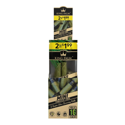 King Palm Mini Rollies - 2 Per Pack - 20 Packs Per Display - Smoke empire