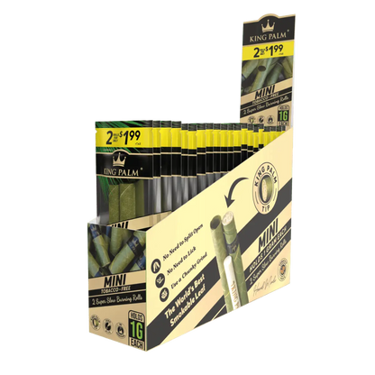 King Palm Mini Rollies - 2 Per Pack - 20 Packs Per Display - Smoke empire