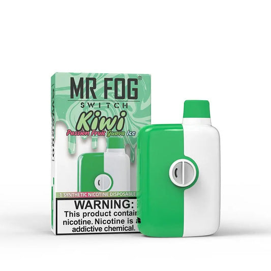 KIWI PASSION FRUIT GUAVA ICE- MR FOG SWITCH 5500 PUFFS - Smoke empire