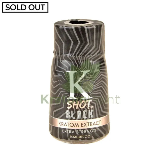 Kratom K Shot Black 10ml, 1ct bottle - Smoke empire