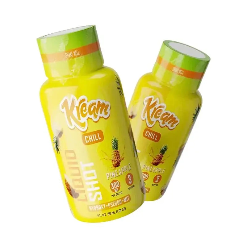 Kream 7-Hydroxy + Pseudo + Mit Chill 300mg Liquid Shot 30ml - Pineapple - Smoke empire
