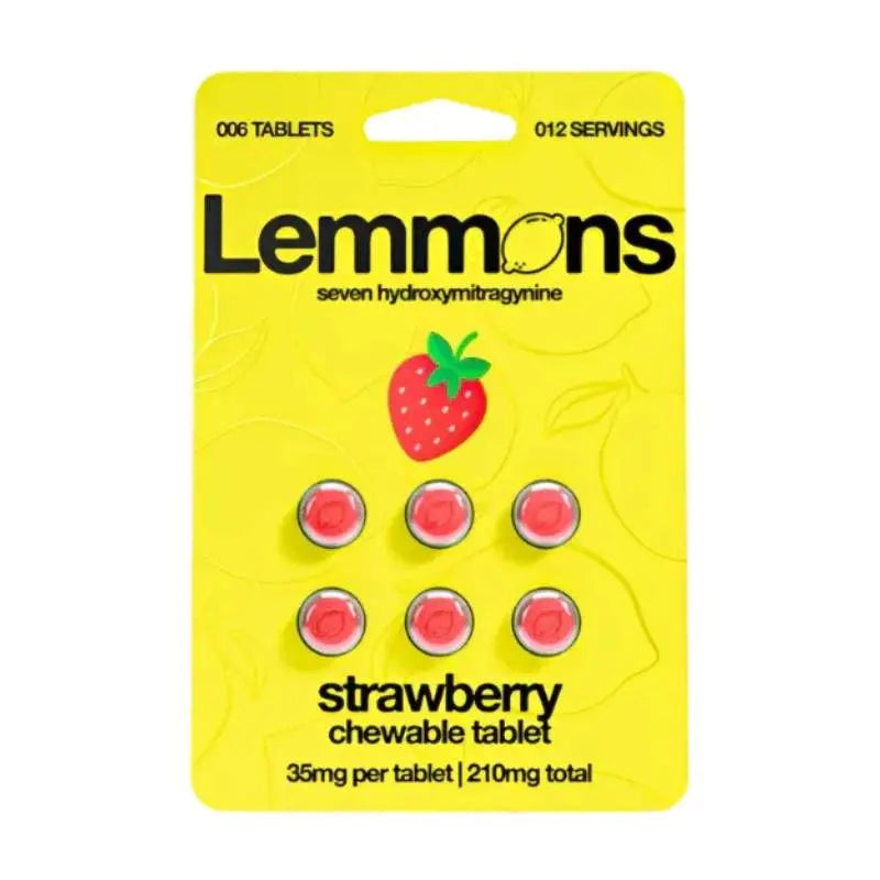Lemmons 7-Hydroxymitragynine Chewable Tablets 6ct 35mg Per Tablet - Smoke empire