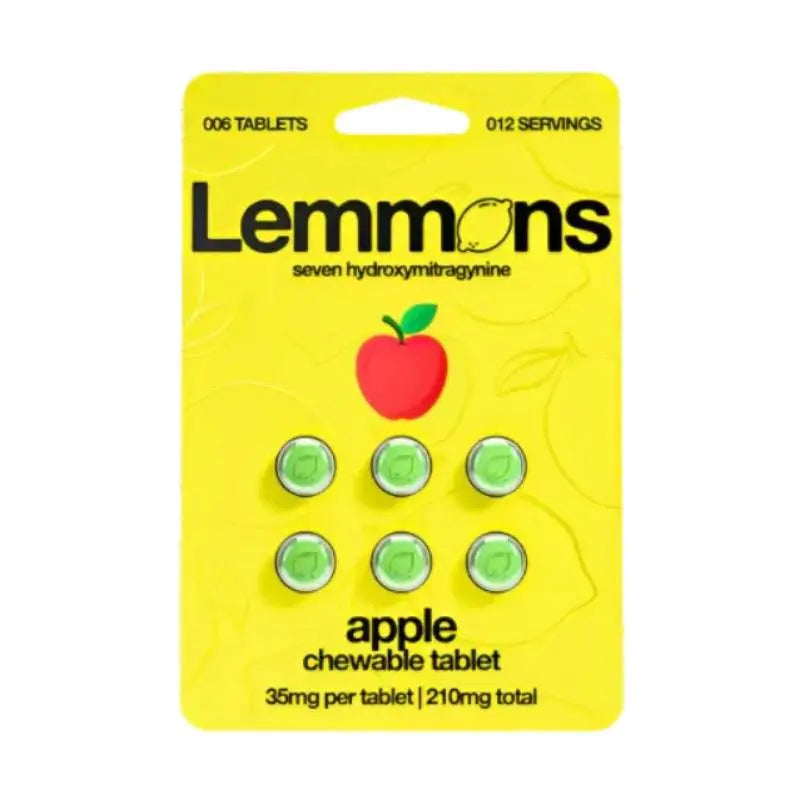 Lemmons 7-Hydroxymitragynine Chewable Tablets 6ct 35mg Per Tablet - Smoke empire