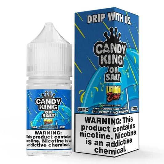 Lemon Drops Nicotine Salt by Candy King On Salt