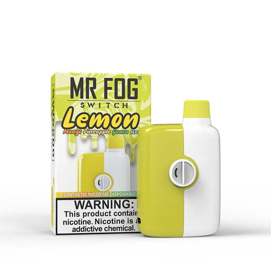 LEMON MANGO PINEAPPLE GUAVA ICE - MR FOG SWITCH 5500 PUFFS - Smoke empire